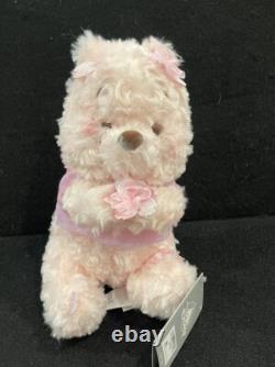 Disney Sakura Cherry Blossom Winnie The Pooh Eeyore Piglet Plush Set New