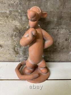 Disney Shopping Winnie the Pooh TIGGER 15 Garden Statue Terra Cotta Tone Yard