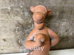 Disney Shopping Winnie the Pooh TIGGER 15 Garden Statue Terra Cotta Tone Yard