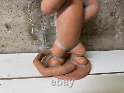 Disney Shopping Winnie the Pooh TIGGER 15 Garden Statue Terra Cotta Tone Yard