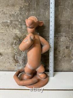 Disney Shopping Winnie the Pooh TIGGER 15 Garden Statue Terra Cotta Tone Yard