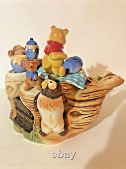 Disney Showcase Collection Winnie The Pooh Teapot England Cardew Rare Htf