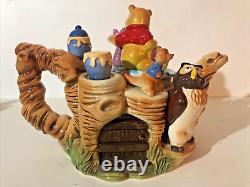 Disney Showcase Collection Winnie The Pooh Teapot England Cardew Rare Htf