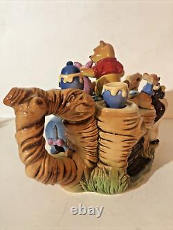 Disney Showcase Collection Winnie The Pooh Teapot England Cardew Rare Htf