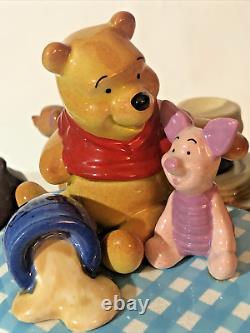 Disney Showcase Collection Winnie The Pooh Teapot England Cardew Rare Htf