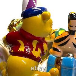 Disney Showcase Winnie Pooh Birthday Cake Teapot LE Paul Cardew