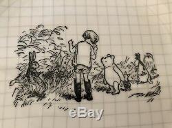 Disney Sketchbook Winnie The Pooh 16 piece set Dinner & Salad Plates Bowls Mugs