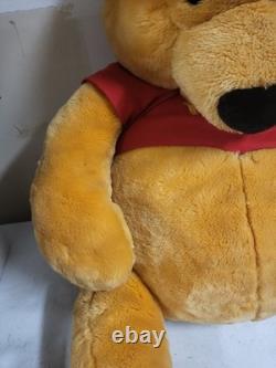 Disney Store Exclusive Winnie The Pooh JUMBO 36 inch Plush Stuffed Bear