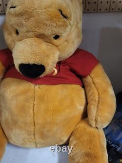 Disney Store Exclusive Winnie The Pooh JUMBO 36 inch Plush Stuffed Bear