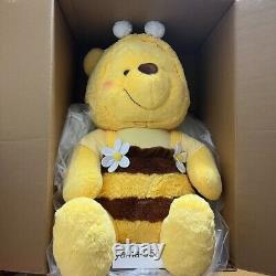 Disney Store Limited Winnie the Pooh SUPER BIG Plush Toy Bee Honey Day 2024 Gift