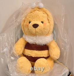 Disney Store Limited Winnie the Pooh SUPER BIG Size Plush Toy Bee Gift Holiday