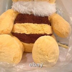 Disney Store Limited Winnie the Pooh SUPER BIG Size Plush Toy Bee Gift Holiday