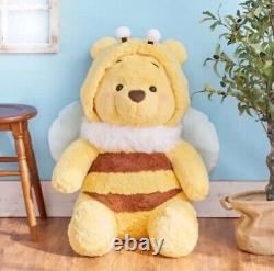 Disney Store Limited Winnie the Pooh SUPER BIG Size Plush Toy Bee Gift Holiday