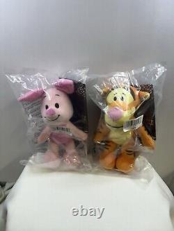 Disney Store NEW Tigger, Piglet nuiMOs Plush Set