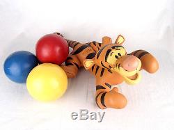 Disney Store Rare Winnie The Pooh Tigger Ceiling Hanging Statue Large