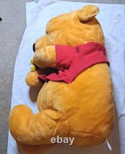 Disney Store Winnie The Pooh 36 Jumbo GIANT Plush Stuffed Bear Bee Nose