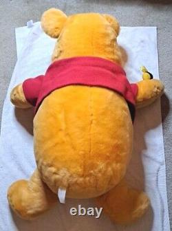 Disney Store Winnie The Pooh 36 Jumbo GIANT Plush Stuffed Bear Bee Nose