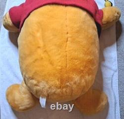 Disney Store Winnie The Pooh 36 Jumbo GIANT Plush Stuffed Bear Bee Nose