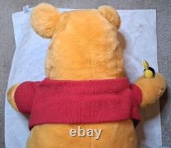 Disney Store Winnie The Pooh 36 Jumbo GIANT Plush Stuffed Bear Bee Nose