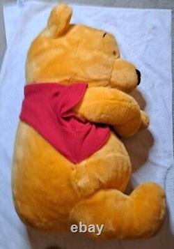 Disney Store Winnie The Pooh 36 Jumbo GIANT Plush Stuffed Bear Bee Nose