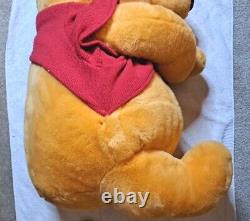 Disney Store Winnie The Pooh 36 Jumbo GIANT Plush Stuffed Bear Bee Nose