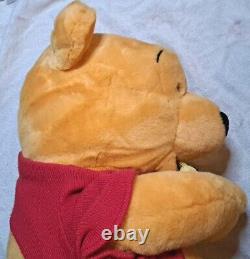 Disney Store Winnie The Pooh 36 Jumbo GIANT Plush Stuffed Bear Bee Nose