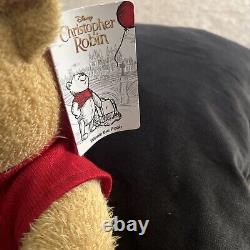 Disney Store Winnie The Pooh Christopher Robin Plush