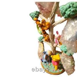 Disney Store Winnie the Pooh Family Tree Photo Frame Figurine Resin Structure