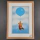 Disney Studios Winnie The Pooh Silly Old Bear Sericel Limited Edition + Coa 1997