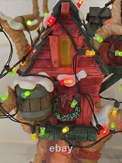 Disney Tigger Christmas Light Up Tree House- Winnie The Pooh Vintage Rare