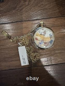 Disney Tug of Pooh Pocket Watch & HUNNY Pot Jar 1997 Winnie Limited Edition