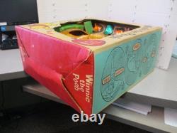 Disney WINNIE THE POOH 1964 Chein ferris wheel toy playset windup MIB unused OSS