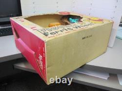 Disney WINNIE THE POOH 1964 Chein ferris wheel toy playset windup MIB unused OSS