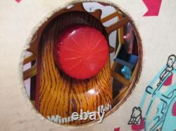 Disney WINNIE THE POOH 1964 Chein ferris wheel toy playset windup MIB unused OSS