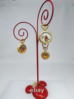Disney WINNIE THE POOH Limited Edition Collector's Pocket Watches Set of 3 Mint