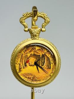 Disney WINNIE THE POOH Limited Edition Collector's Pocket Watches Set of 3 Mint