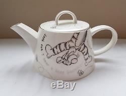 Disney/Whittard Of Chelsea Winnie The Pooh Teapot & 4 Mugs NEW