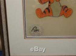 Disney Winnie The Pooh A Day For Eeyore Production Animation Cel Tigger Piglet