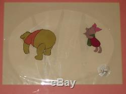Disney Winnie The Pooh And Piglet Original Production Animation Cel