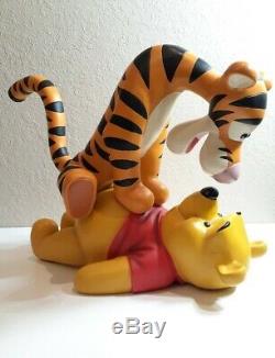 Disney Winnie The Pooh And Tigger Big Figurine Statue