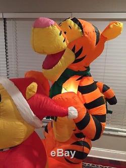 Disney Winnie The Pooh Christmas Inflatable