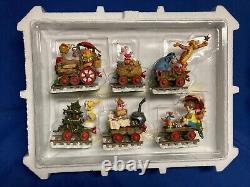 Disney Winnie The Pooh & Friends Christmas Holiday Train Set Danbury Mint