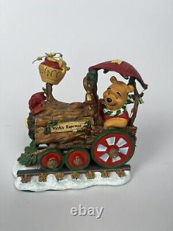 Disney Winnie The Pooh & Friends Christmas Holiday Train Set Danbury Mint