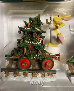 Disney Winnie The Pooh & Friends Christmas Holiday Train Set Danbury Mint