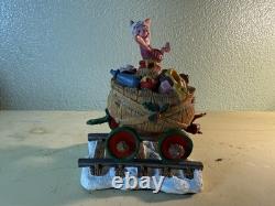Disney Winnie The Pooh & Friends Christmas Holiday Train Set Danbury Mint
