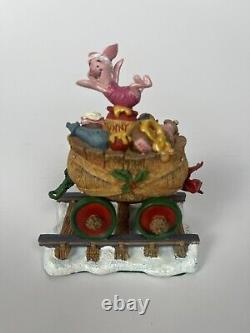 Disney Winnie The Pooh & Friends Christmas Holiday Train Set Danbury Mint