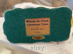 Disney Winnie The Pooh & Friends Christmas Holiday Train Set Danbury Mint