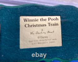 Disney Winnie The Pooh & Friends Christmas Holiday Train Set Danbury Mint