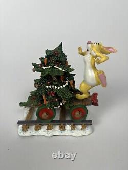 Disney Winnie The Pooh & Friends Christmas Holiday Train Set Danbury Mint