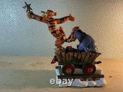 Disney Winnie The Pooh & Friends Christmas Holiday Train Set Danbury Mint